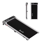 Everfit 3 in 1 Walking Pad Treadmill 12% Incline Under Desk Treadmills for Home Gym With 40cm Wide Belt Sliver