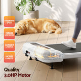 Everfit Treadmill Electric Walking Pad with Incline Under Desk Home Gym White