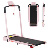 Everfit Treadmill Electric Walking Pad with Incline Foldable for Home Gym Pink