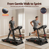 Everfit Treadmill Electric Home Gym Fitness Exercise Machine w/ Sit Up Bar 450mm