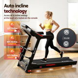 Everfit Treadmill Electric Home Gym Fitness Exercise Machine w/ Sit Up Bar 480mm
