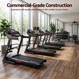 Everfit Treadmill Electric Home Gym Fitness Exercise Machine w/ Sit Up Bar 480mm