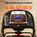 Everfit Treadmill Electric Home Gym Fitness Exercise Machine w/ Massager 450mm