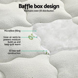 Giselle Bedding Pillowtop Mattress Topper 7.5cm Thick Bamboo Pad for Back Pain Relief Washable Skin-friendly Bed Protector with 45cm Deep Pocket King