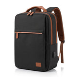 Wanderlite 20L Travel Laptop Backpack Carry On Work Bag with USB Port for Airlines Outdoor Business Black