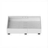 Artiss 2 Pack Pull Out Drawers for Cabinets Expandable Cabinet Organizer White