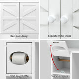 Artiss Bathroom Storage Cabinet Over The Toilet Organiser Laundry Shelf Holder