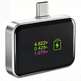 🔌 Type-C Smart Digital Display Auto-Off Adapter | 140W Fast Charging with Automatic Power-Off, Protects Battery & Extends Lifespan/silver