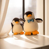 2X Plush Penguin Keychain Or Doll With Sound Activation BLACK