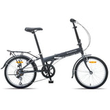 Progear Bikes Nomad Folding Bike 20" in Grey