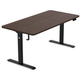 Lifespan Fitness ErgoDesk Electric Standing Desk 160cm (Walnut/Black)