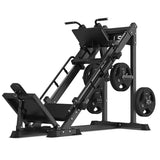 LSG GLP100 Leg Press/Hack Squat with 100kg Olympic Tri-Grip Plates