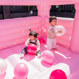 Lifespan Kids Palace Jumping Castle - Pastel Pink