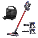 Devanti K7 Cordless Stick Vacuum Cleaner plus 3-in-1 Sandwich Maker