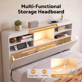 Artiss King Single Bed Frame and 2 Bedside Table Bedroom Furniture Set
