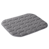 Giselle Weighted Lap Blanket 3.2KG Grey Crystal Velvet Quilted Glass Bead Fill for Sofa Office