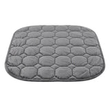 Giselle Weighted Lap Blanket 3.2KG Grey Crystal Velvet Quilted Glass Bead Fill for Sofa Office