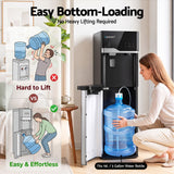 Devanti Bottom Loading Water Cooler Dispenser with Ice Maker