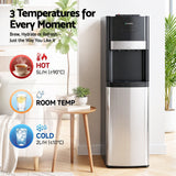 Devanti 3 Taps Hot and Cold Water Cooler Dispenser with Child Safety Lock