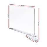 Artiss 6 Pack Closet Organizers and Storage Clear Shelf Dividers