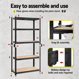 Giantz Garage Shelving 1.5X0.7m Warehouse Shelves Storage Rack Pallet Racking