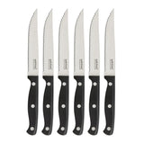 WILTSHIRE TRIPLE RIVET STEAK KNIFE SET 6PC