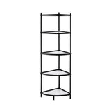 Artiss 5-Tier Kitchen Corner Shelf Rack Stand Microwave Metal Storage Shelves