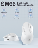 SOLAKAKA Silent Wireless Mouse Bluetooth 2.4GHz 4200 DPI 7 Buttons