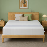 25cm King Reversible Gel Memory Foam Mattress BedStory Medium & Firm