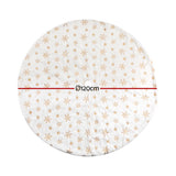 Jingle Jollys Christmas Tree Skirt 120cm Snowflake Ornaments Xmas Decorations