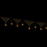 Jingle Jollys Christmas Lights Solar Fairy Lights Warm White Christmas Decorations 4m