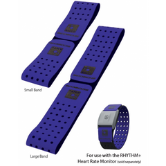 SCOSCHE RHYTHM+ ARMBAND REPLACEMENT STRAPS- BLUE