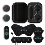 A top down overview of what's in the box for the Chirp double Halo