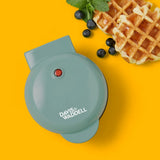 Davis and Waddell electric mini waffle maker green