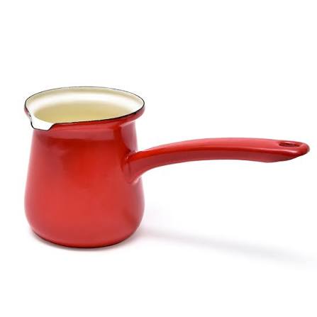 Coffee Culture Turkish Coffee Pot 300ml Enamel Red