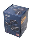 Joseph Joseph Space Folding Handle Ceramic Non-stick 6-piece Blue Cookware Set