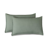 CLEVERPOLLY VINTAGE WASHED MICROFIBRE SHEET SET SINGLE SEAFOAM