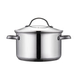 MASTERPRO MCKINNON STAINLESS STEEL 4 PIECE COOKSET