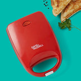 DAVIS & WADDELL ELECTRIC MINI JAFFLE MAKER RED