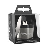 AnySharp Pro metal knife sharpener with tungsten carbide and 20-degree angle