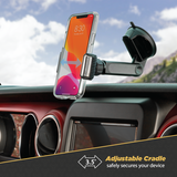 SCOSCHE EXTENDOMOUNT™ TELESCOPING UNIVERSAL CLAMP MOUNT