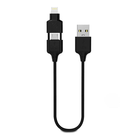 StrikeLine Pro Lightning & micro-USB Charge & Sync Cable 25cm