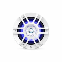 INFINITY 6.5" LED MARINE COAXIAL WHITE SPEAKERS. POWER HANDLING: 75W RMS 225W