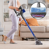 MYGENIE H20 PRO WET MOP 2-IN-1 CORDLESS STICK VACUUM BLUE