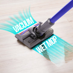 MYGENIE H20 PRO WET MOP 2-IN-1 CORDLESS STICK VACUUM BLUE