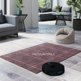 MYGENIE LASER SONIC AI ROBOTIC VACUUM AND MOP - BLACK