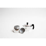 Coffee Culture Silver Coffee Maker 3 Cup