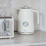 Davis and Waddell Newbury Vintage 1.7L 18/8 stainless steel kettle