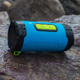 SCOSCHE BOOMBOTTLE H2O + RUGGED WATERPROOF WIRELESS SPEAKER (SPORT BLUE)