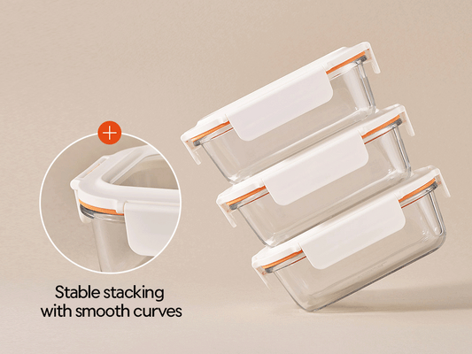 LOCKNLOCK The Cube Glass 6pce set